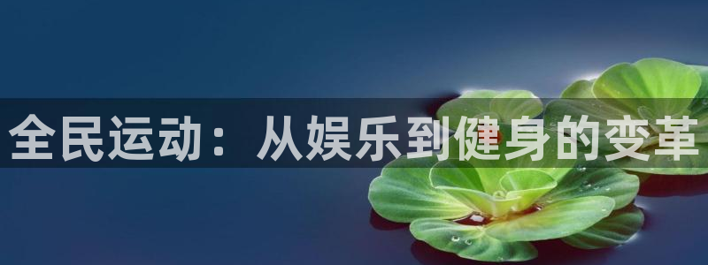 3377体育官网下载招商电话号码：全民运动：从娱乐到