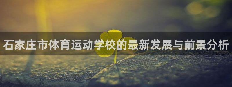 3377体育合法吗：石家庄市体育运动