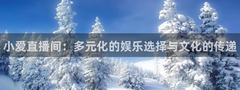 小九足球直播免费观看：小爱直播间：多元化的娱乐选择与文化的传递